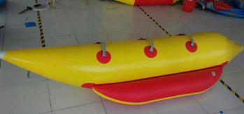 Weißes schwarzes Bananen-Boot Towable 0.40mm oder kundengebundene Stärke