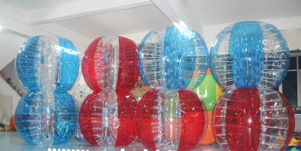 Blasen-Ball-Fußball Tpu sortierte aufblasbarer, Mensch verworrenen aufblasbaren Stoßball