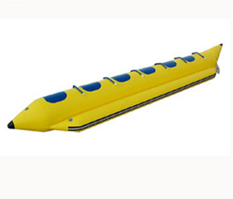 China Personen-aufblasbare Bananen-Boots-Towable Wasser-Park-Spielwaren des Sommer-6 für Erwachsene fournisseur