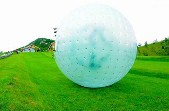 China Dauerhaftes Logo Druckswimmingpool aufblasbarer Zorb-Ball für Wasser-Spiele fournisseur