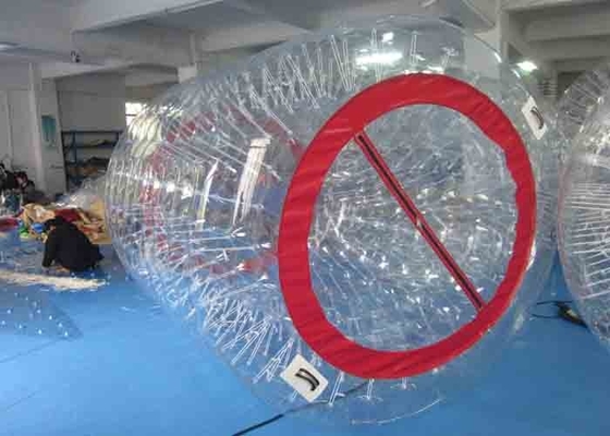 China Hinterhof-aufblasbare Kinder spielt,/imprägniert aufblasbaren Wasser-Rad-Ball fournisseur