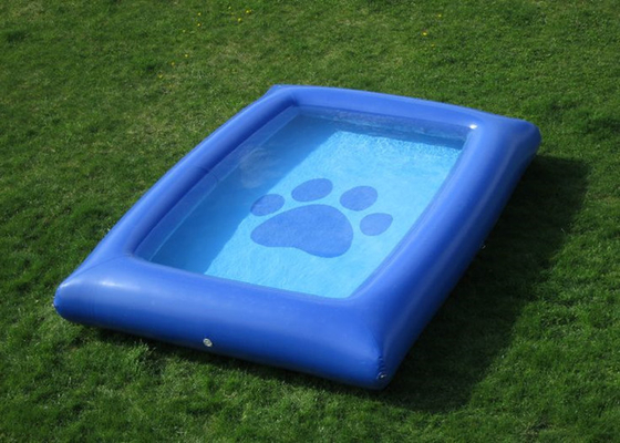 China Mini blauer aufblasbarer HundeInnenswimmingpool für Haustiere 3×2m mit CER fournisseur