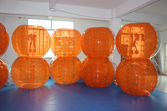 China 0.7mm tpu 1,5-m-aufblasbares menschliches Ballonblasenball-Fußball CER fournisseur
