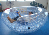China Transparente aufblasbare Kokosnuss-Bälle im Freien halbes Zorb für Wasser-Spiele usine