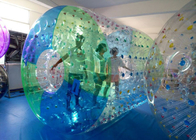 Großes Explosions-Wasser parkt Kinderaufblasbaren Rollen-Ball mit 70cm Eingang