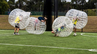 China Kinder-/Erwachsen-aufblasbarer Blasen-Fußball 0,8 - 1 Millimeter PVCaufblasbarer Stoßball usine