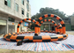 China Plato 0.55mm aufblasbares Sport-Feld PVCs, Inflatabel-Hamster-Kugelbahn 22mL*15mW*4mH exportateur