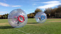 Transparenter 1.0mm TPU aufblasbarer Zorb Ball-aufblasbarer menschlicher Hamster-Ball 3.0m x 2.0m Durchmesser fournisseur