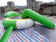 Wässern Sie aufblasbarer Trampoline-aufblasbarer Prahler-springendes Bettwasser-Park Schwimmen fournisseur