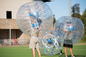 Kundengebundener großer aufblasbarer Blasen-Fußball, Plastikblasen-Ball-Fußball aufblasbar fournisseur
