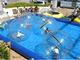 Erwachsene, die aufblasbares Wasser-Pool/Boots-Swimmingpool für Vergnügungspark schwimmen fournisseur