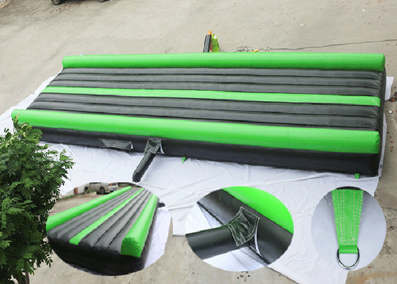 China Kommerzielle aufblasbare Gymnastik-Ausrüstungs-Sturz-Bahn-Trampoline/Matte für Übung fournisseur