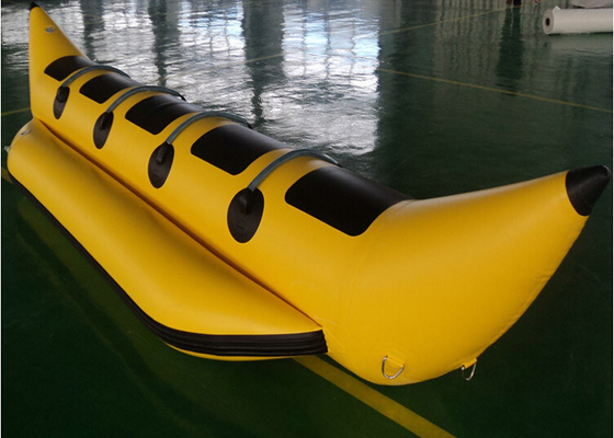 China Imprägniern Sie Fliegen-Fisch-Bananen-Boot 0.9mm PVCs aufblasbares für Wasser-Spiele fournisseur