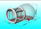 Aufblasbares transparentes Blasen-Zelt mit Tunnel 0.6mm Blasen-Zelt PVC-freien Raumes fournisseur