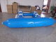 Grün-blaues 0.9mm PVC-Wasser-Sport-Bananen-Boot 4m * 3m/3m*2.3 M fournisseur