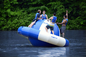 Wasser-Park-Disco-Boot aufblasbares Saturn PVCs des riesigen langlebigen Gutes aufblasbares fournisseur