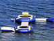 Kundengebundenes Digital-Drucken Trampoline des aufblasbaren Wasser-Parks aufblasbares See fournisseur