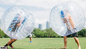 Blasen-Ball-Haltbarkeits-transparente Farbe Erwachsene PVCs/TPU aufblasbare menschliche fournisseur